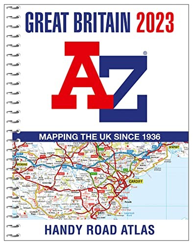 Cover for Great Britain a-Z Handy Road Atlas 2023 (A5 Spiral)