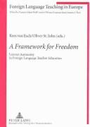 Cover for A Framework For Freedom