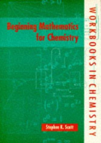 Cover for Beginning mathematics for chemistry