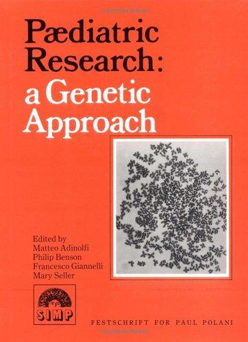 Cover for Paediatric Research
