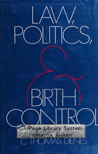 Cover for Law, politics, and birth control