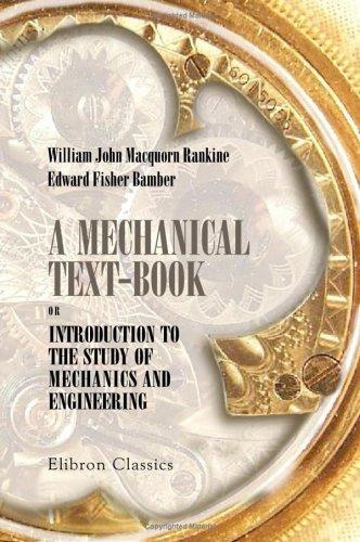 Cover for A Mechanical Text - Book