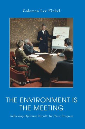 Cover for The Environment is the Meeting