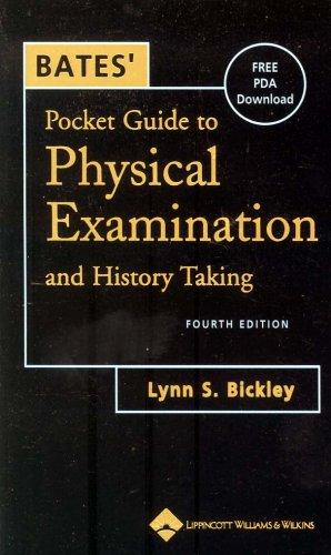 Cover for Bates' Pocket Guide to Physical Examination and History Taking