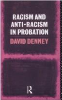 Cover for Racism and anti-racism in probation