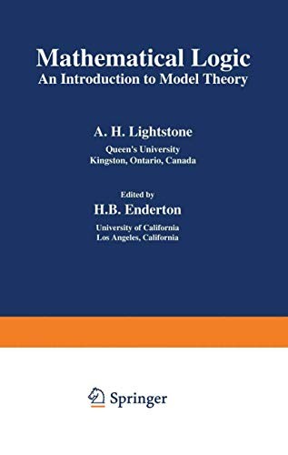 Cover for Mathematical Logic