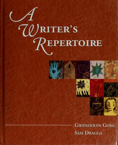 Cover for A writer's repertoire