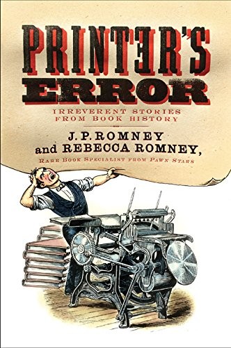 Cover for Printer's Error