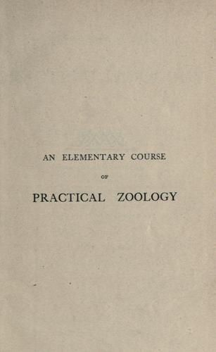 Cover for An elementary course of practical zoology