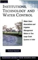 Cover for Institutions, technology, and water control