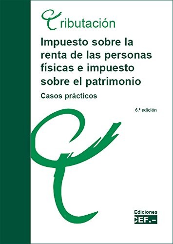 Cover for Impuesto sobre la renta de las personas físicas e impuesto sobre el patrimonio