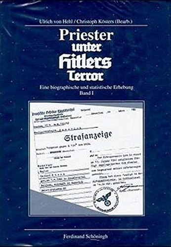 Cover for Priester unter Hitlers Terror