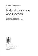 Cover for Natural Language and Speech
