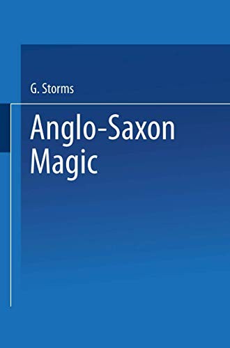 Cover for Anglo-Saxon Magic