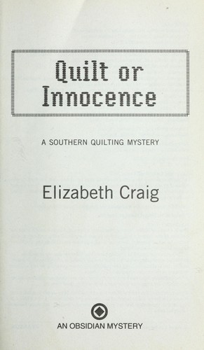 Cover for Quilt or innocence