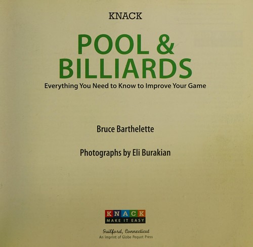 Cover for Knack pool & billiards
