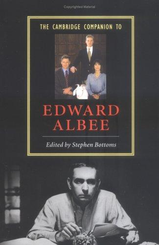 Cover for The Cambridge Companion to Edward Albee (Cambridge Companions to Literature)