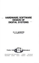 Cover for Hardware/software design of digital systems