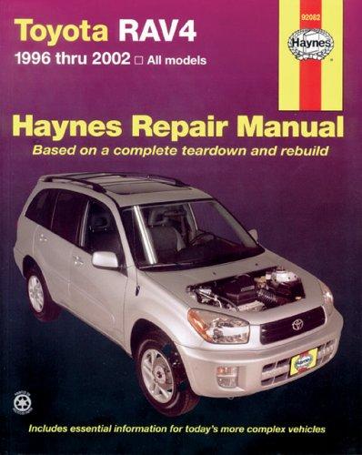 Cover for Toyota RAV4 automotive repair manual