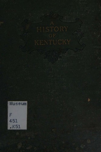 Cover for A history of Kentucky