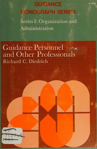 Cover for Guidance personnel and other professionals