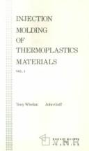 Cover for Injection molding of thermoplastics materials