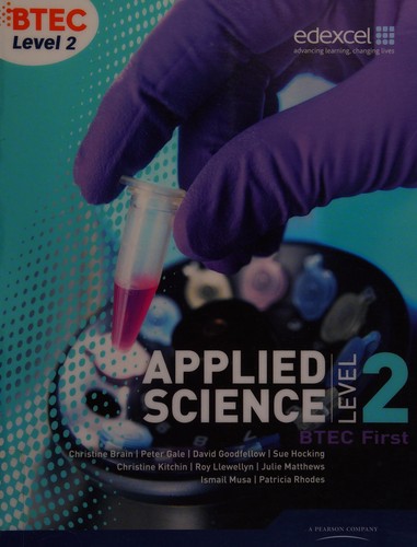 Cover for Applied science Level 2 BTEC first .