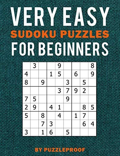 Cover for Very Easy Sudoku Puzzle Book For Beginners