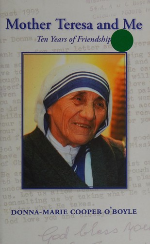 Cover for Mother Teresa and me