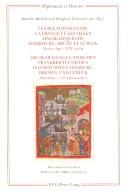 Cover for Les Relations entre la France et les villes hanséatiques de Hambourg, Brême et Lubëck