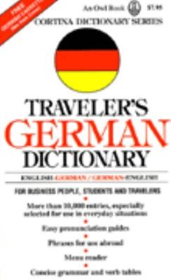 Cover for Travelers German Dictionary Englishgermangermanenglish
