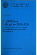 Cover for Rusthållarna i Fellingsbro 1684-1748