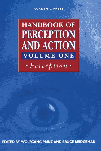 Cover for Handbook of perception and action