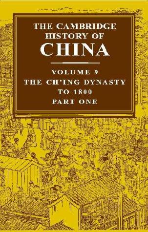 Cover for The Cambridge History of China