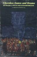 Cover for Cherokee dance and drama