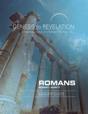 Cover for Genesis to Revelation : Romans Leader Guide