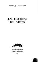 Cover for Las personas del verbo