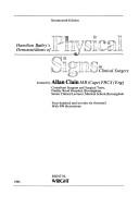 Cover for Hamilton Bailey's demonstrations of physical signs in clinical surgery.