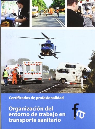 Cover for Organización del entorno de trabajo en transporte sanitario