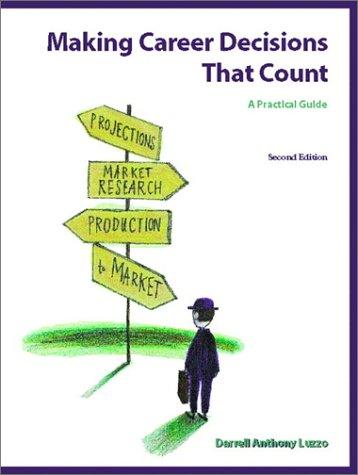 Cover for Making Career Decisions That Count
