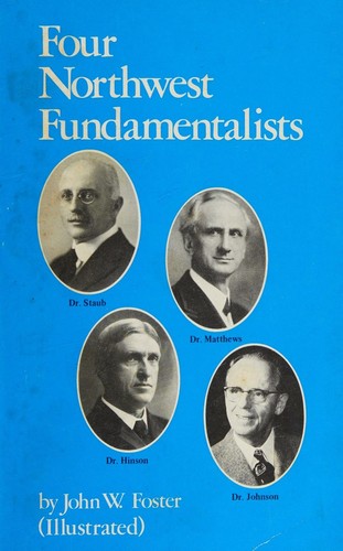 Cover for Four Northwest fundamentalists