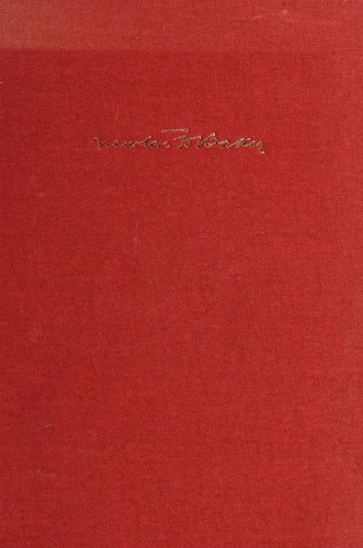 Cover for Newton D. Baker