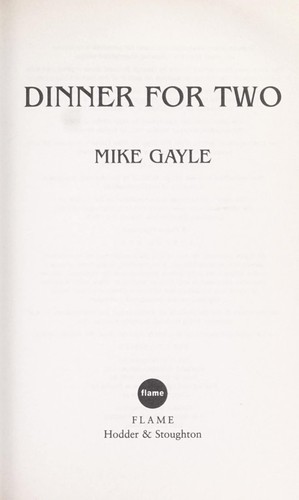 Cover for Dinner For Two