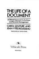 Cover for The life of a document