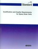 Cover for Qualification and Quality Requirements for Space Solar Cells (S-112-2005) (AIAA Standard)