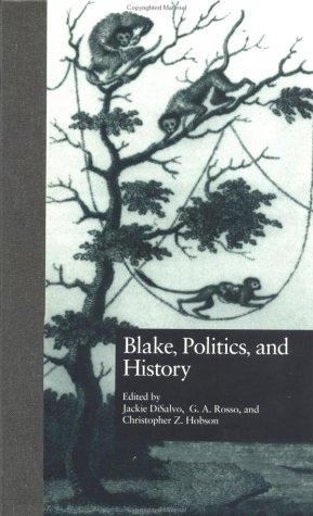 Cover for Blake, politics, and history