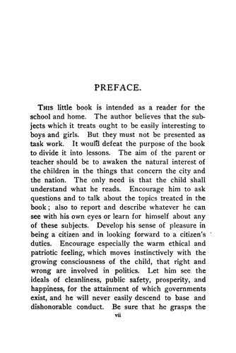 Cover for The young citizen