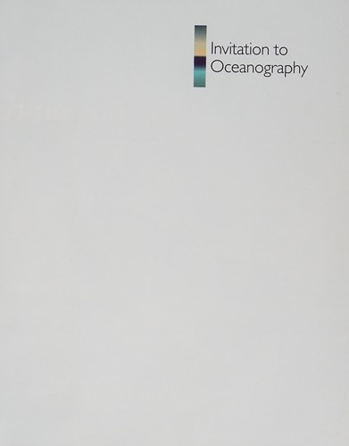 Cover for Invitation to oceanography