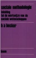 Cover for Sociale methodologie