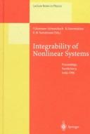 Cover for Integrability of nonlinear systems